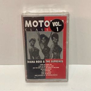 New MOTOWN Classics Diana Ross & Tye Supremes Cassette Tape Unopened